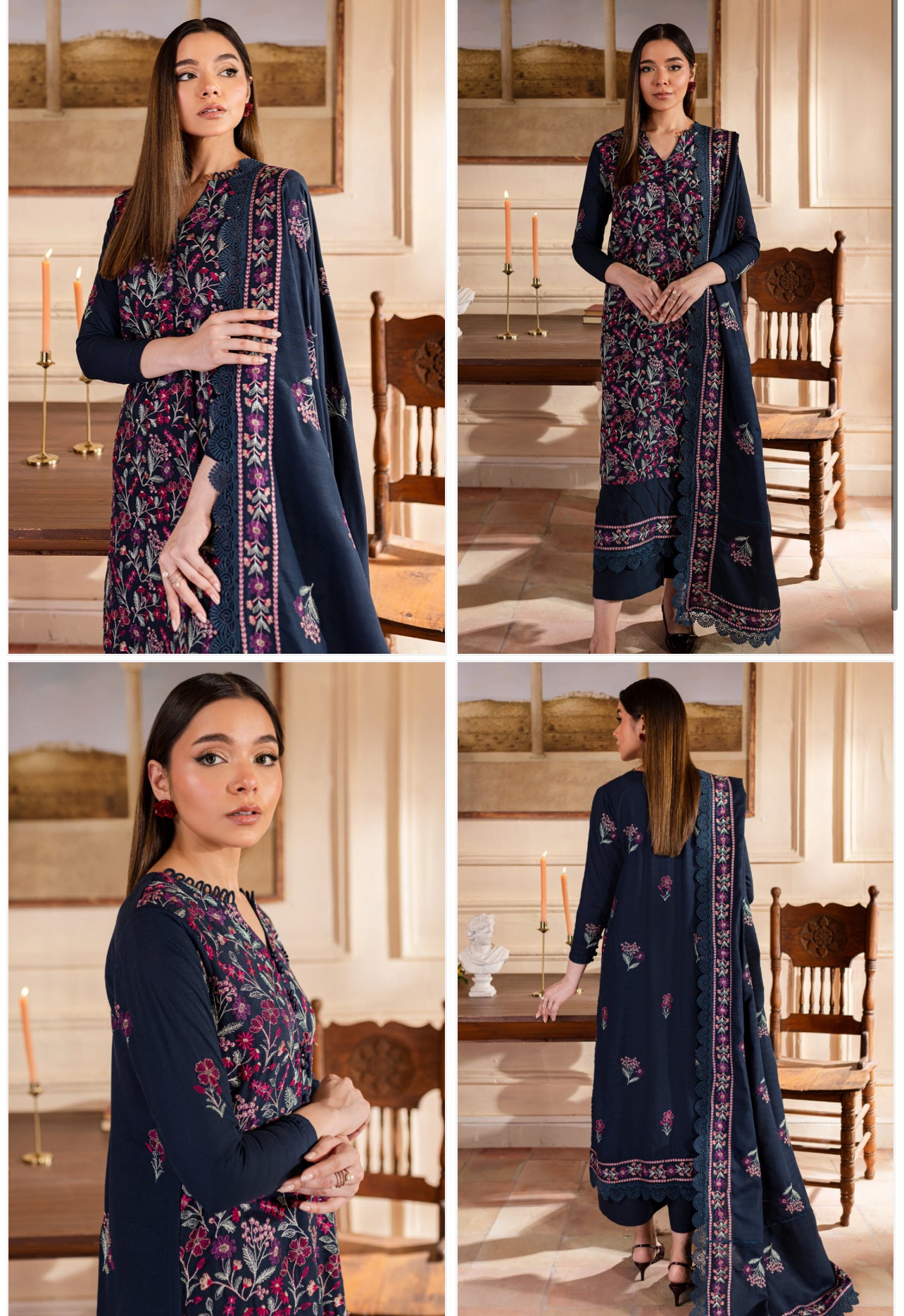 3 PIECE - PREMIUM EMBROIDERED
KARANDI