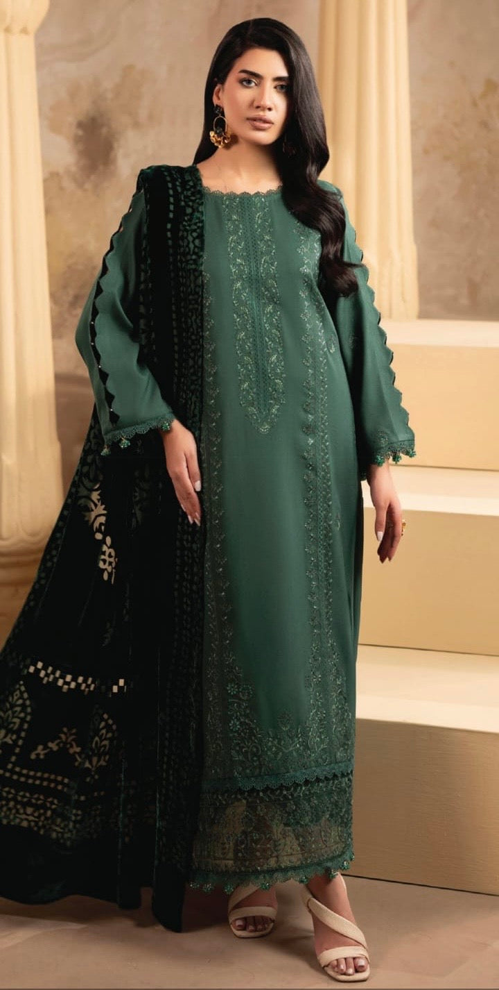 RAGYAAL BY SANAMSAEED PLACHI SHAWL UNSTITCHED COLLECTION