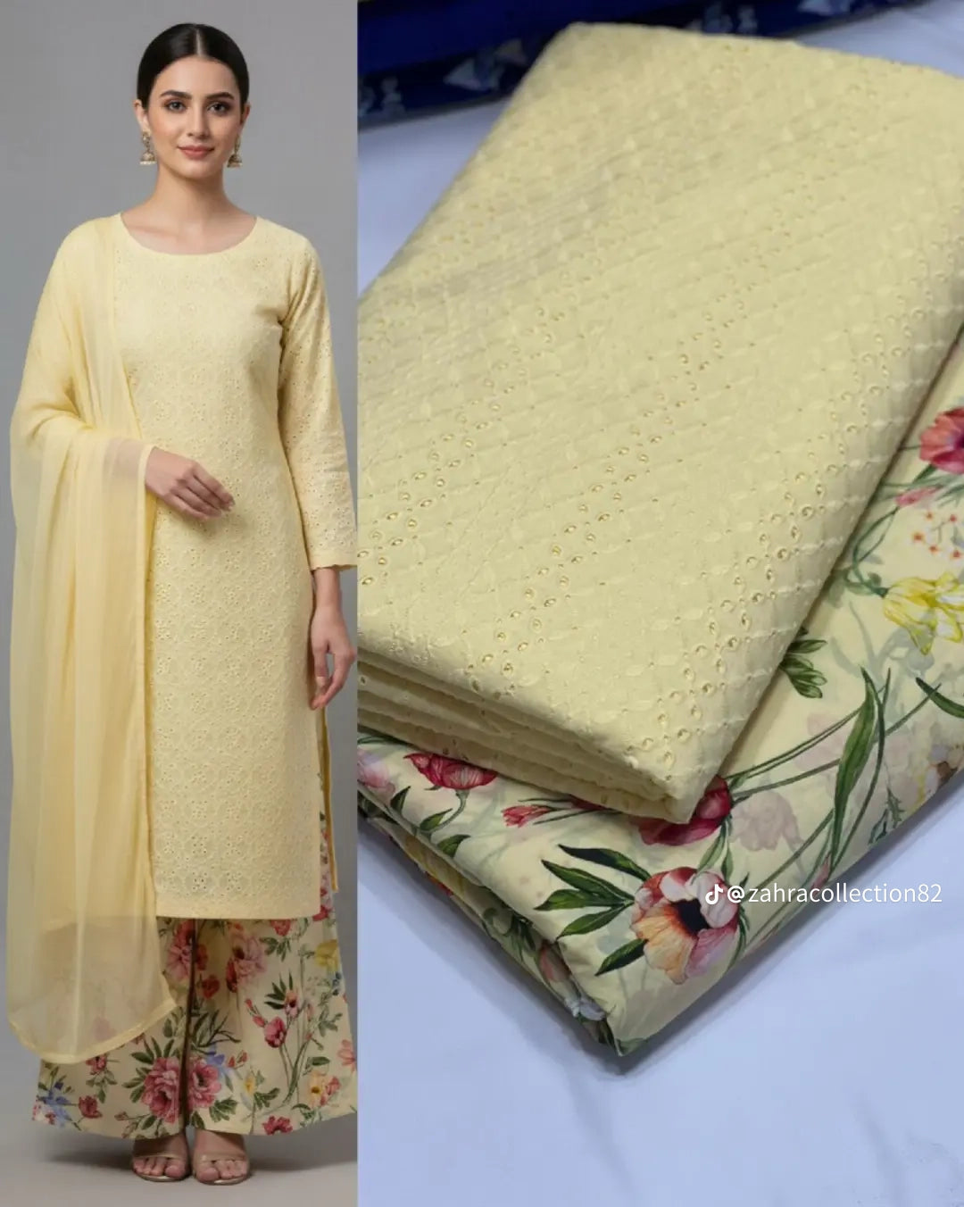 SoftStitch.pk – Emerald Grace 3-Piece Lawn Suit