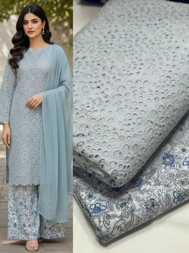 SoftStitch.pk – Emerald Grace 3-Piece Lawn Suit