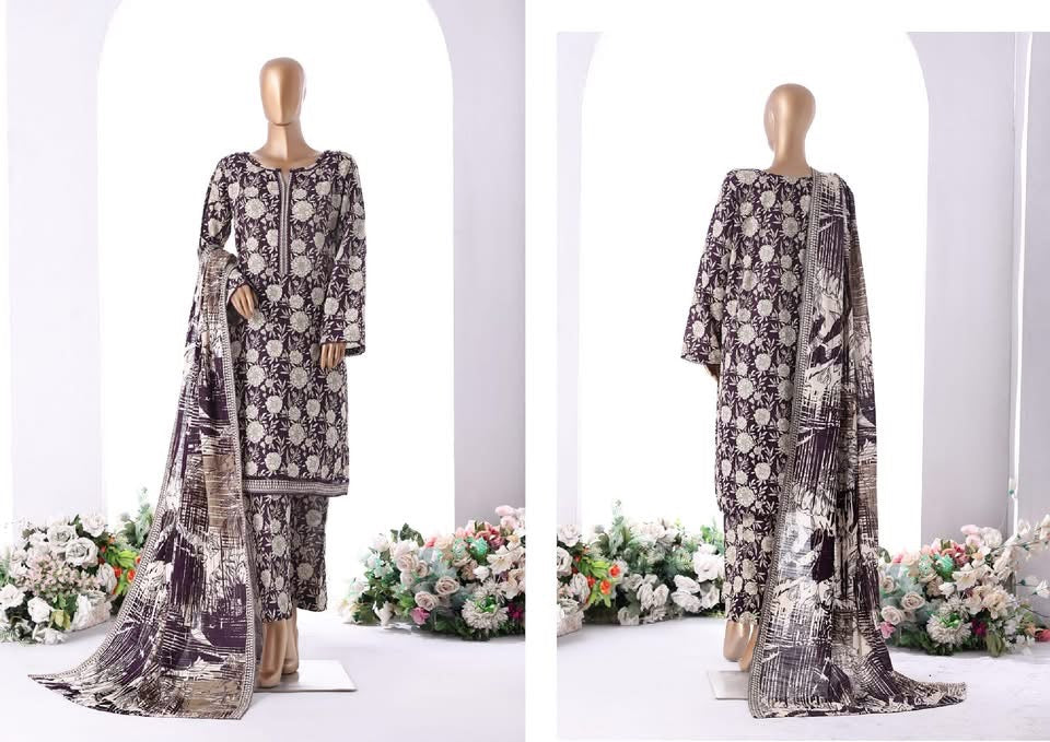 EXCLUSIVE | BIN SAEED PRINTED KHADDAR.