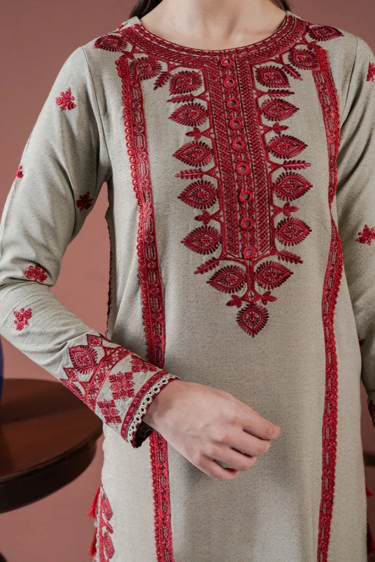 ASIM JOFA-3PC LAWN EMBROIDERED SHIRT WITH LAWN EMBROIDERED DUPATTA AND LAWN TROUSER