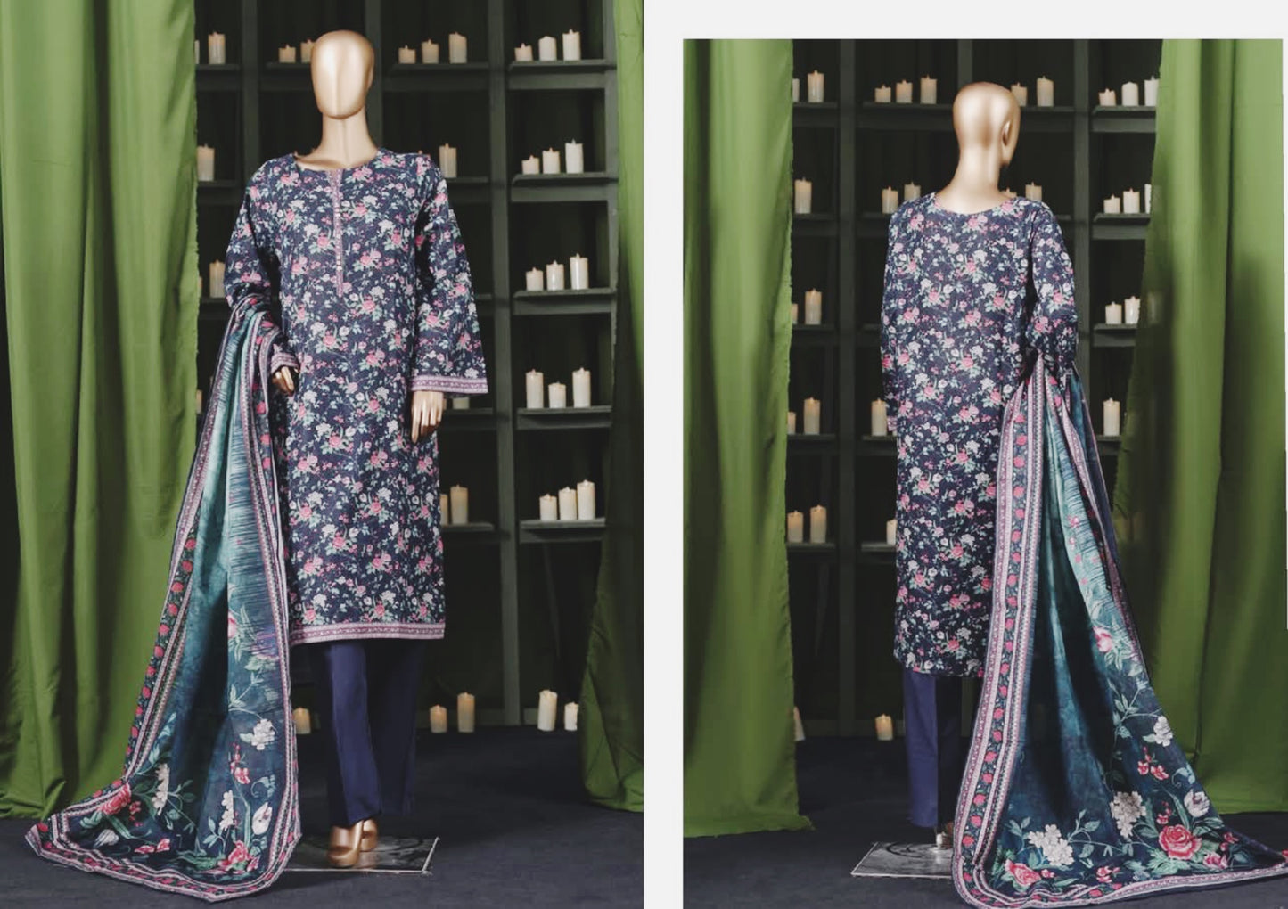 EXCLUSIVE | BIN SAEED PRINTED KHADDAR 3PC
STITCHED COLLECTION 2025 VOL 15