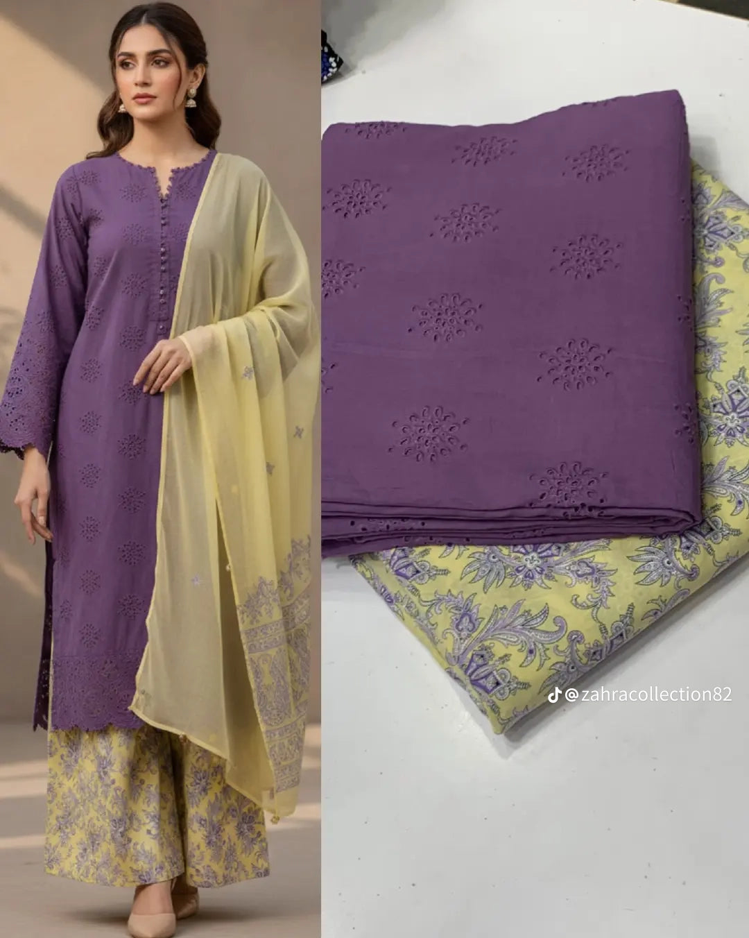 SoftStitch.pk – Emerald Grace 3-Piece Lawn Suit