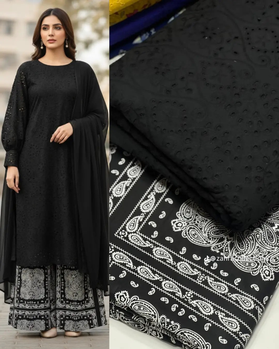 SoftStitch.pk – Emerald Grace 3-Piece Lawn Suit