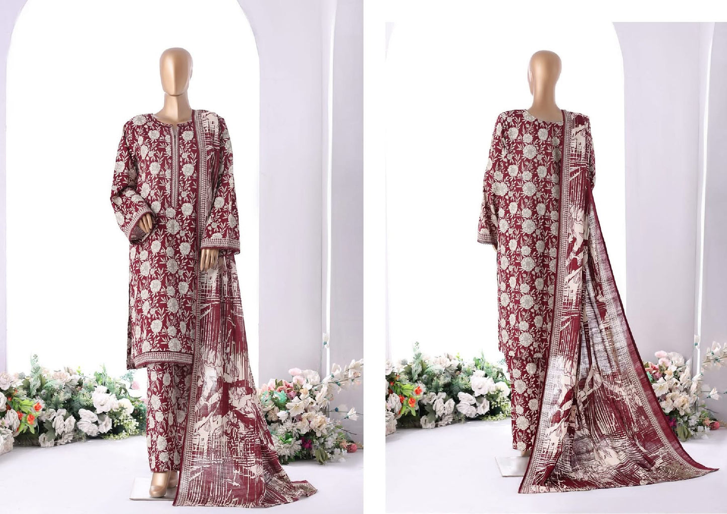 EXCLUSIVE | BIN SAEED PRINTED KHADDAR.