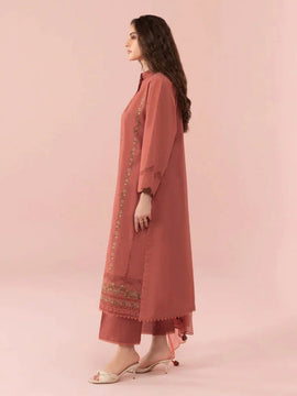 SAPPHIRE -3PC LAWN EMBROIDERED SHIRT WITH BAMBER CHIFFON EMBROIDERED DUPATTA