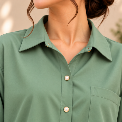 Sage Serenity – Sage Green 2-Piece Co-Ord Set for Women