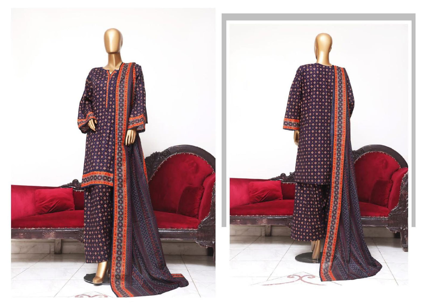 Bin saeed printed Lawn